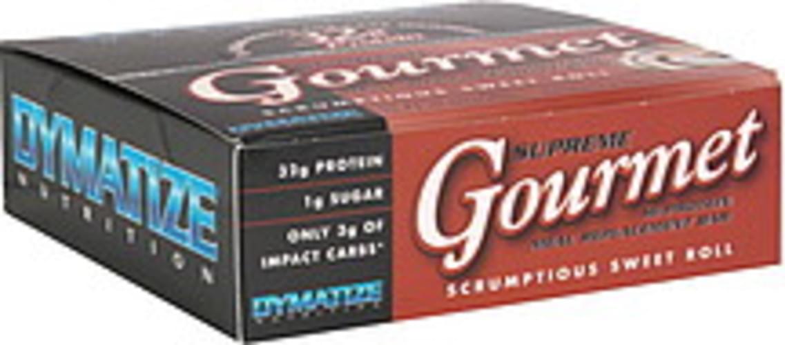 Dymatize Scrumptious Sweet Roll HiProtein Meal Replacement Bar 12 ea, Nutrition Information