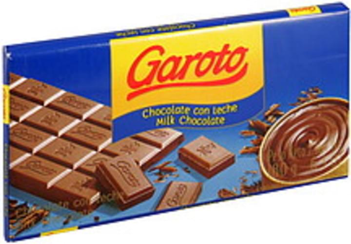 Garoto Milk Chocolate 6.3 oz, Nutrition Information Innit