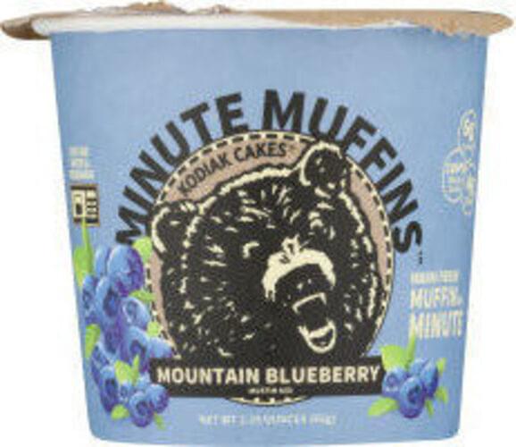 Kodiak Cakes Mountain Blueberry Muffin Mix 2.29 oz, Nutrition Information Innit