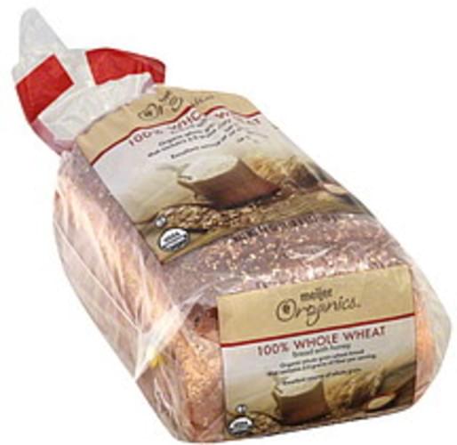 Meijer Organics 100 Whole Wheat Bread 24 oz, Nutrition Information