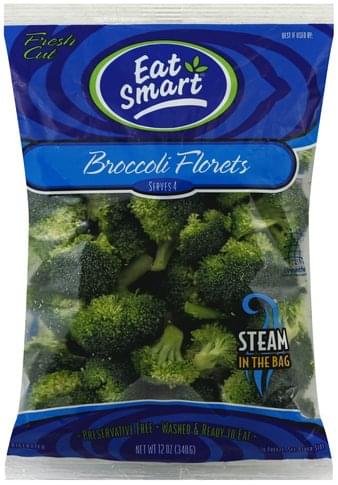 Eat Smart Florets Broccoli - 12 oz