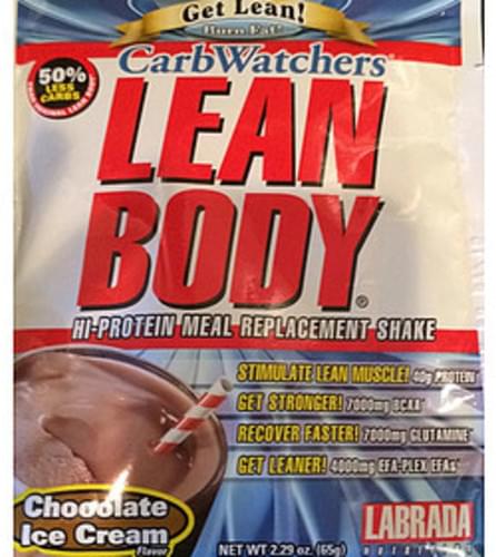Carb Watchers Lean Body Meal Replacement Shake - 65 g