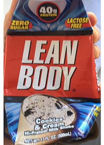 Lean Body Hi-Protein Milk Shake Cookies & Cream - 500 ml