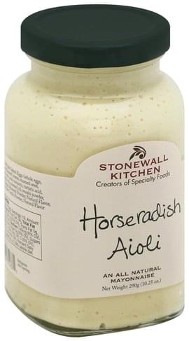 Stonewall Kitchen Horseradish Aioli 10 25 Oz Nutrition