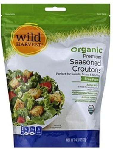 Wild Harvest Organic, Premium Seasoned Croutons - 4.5 oz