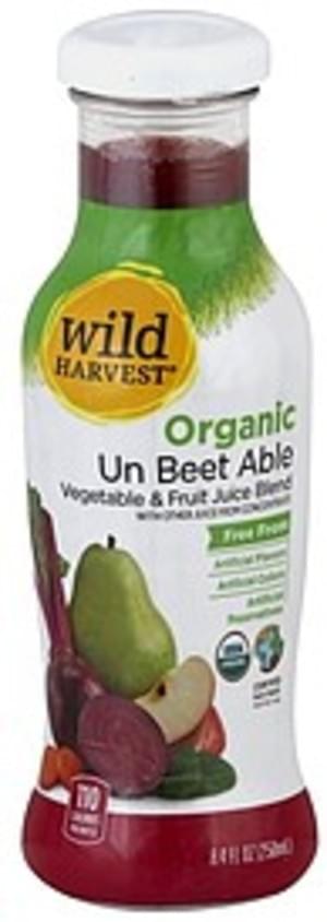 Wild Harvest Organic, Un Beet Able Vegetable & Fruit Juice Blend - 8.4 oz