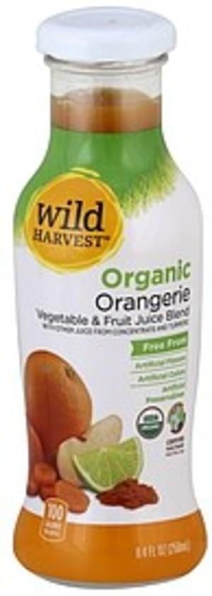 Wild Harvest Organic, Orangerie Vegetable & Fruit Juice Blend - 8.4 oz