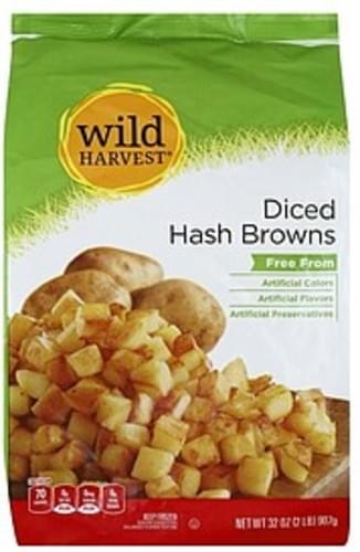 Wild Harvest Diced Hash Browns - 32 oz