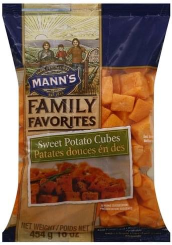 Manns Sweet Potato Cubes - 16 oz
