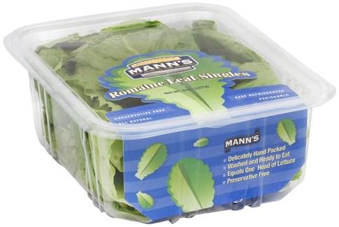 Manns Romaine Leaf Singles - 8 oz