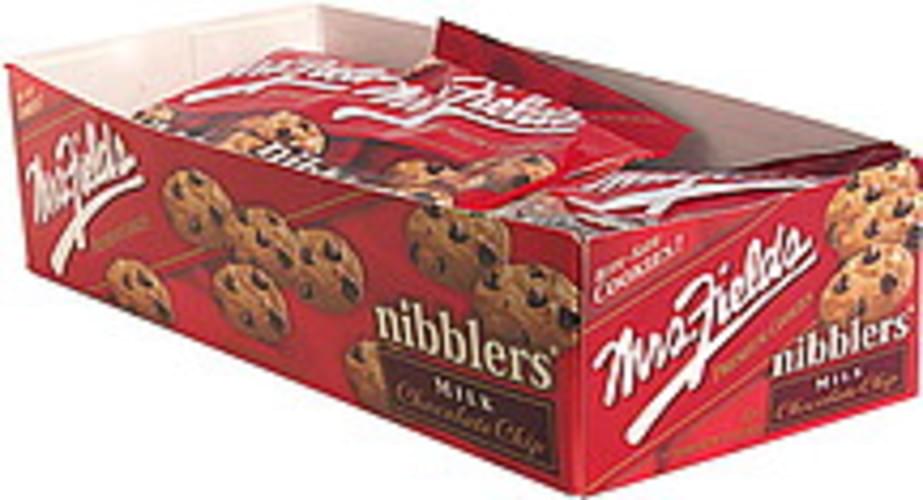 Mrs Fields Nibblers Milk Chocolate Chip 9 ea, Nutrition Information