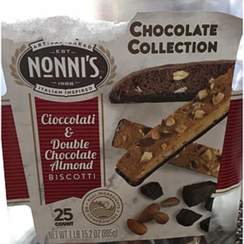 Nonni's Cioccolati & Double Chocolate Almond Biscotti 35 g, Nutrition