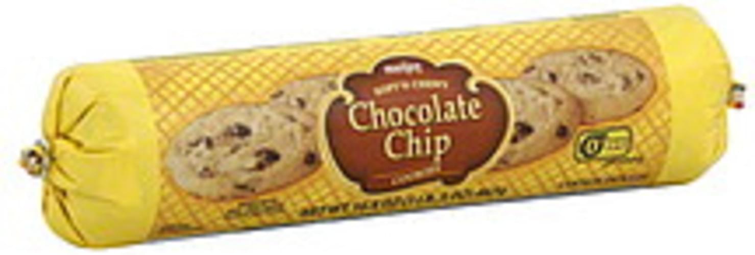 Meijer Soft'N Chewy, Chocolate Chip Cookie Dough 16.5 oz, Nutrition