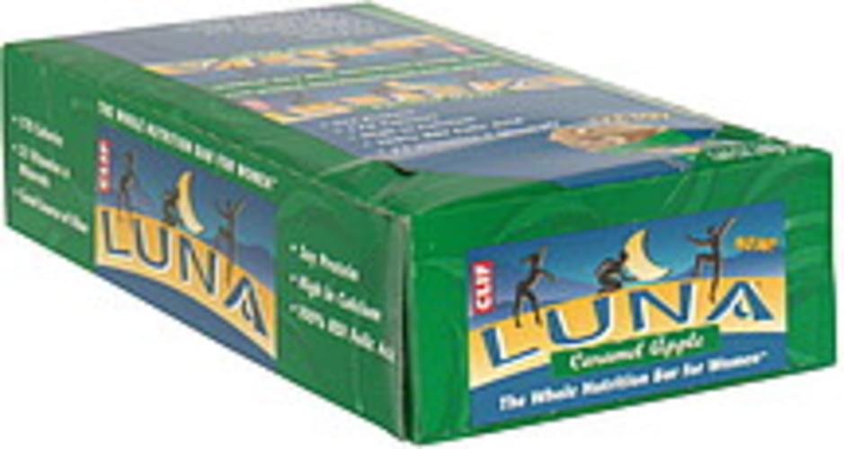 Luna for Women, Caramel Apple Nutrition Bar - 15 ea