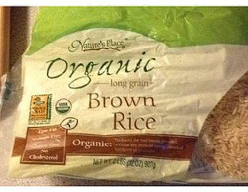 Nature's Place Organic Long Grain Brown Rice - 45 g