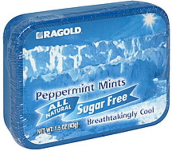 Ragold All Natural, Sugar Free Peppermint Mints - 1.5 oz