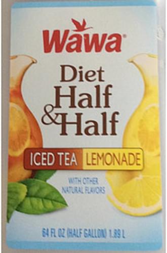 Wawa Grocery Diet Half Half Iced Tea Lemonade 240 Ml Nutrition Information Innit