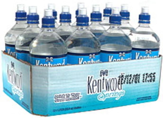 Kentwood Artesian Water 33.8 oz, Nutrition Information Innit