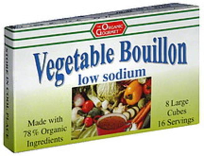 Organic Gourmet Vegetable Bouillon 8 ea, Nutrition Information Innit