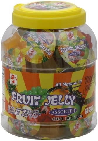 First World Assorted Fruit Jelly 1400 G Nutrition Information