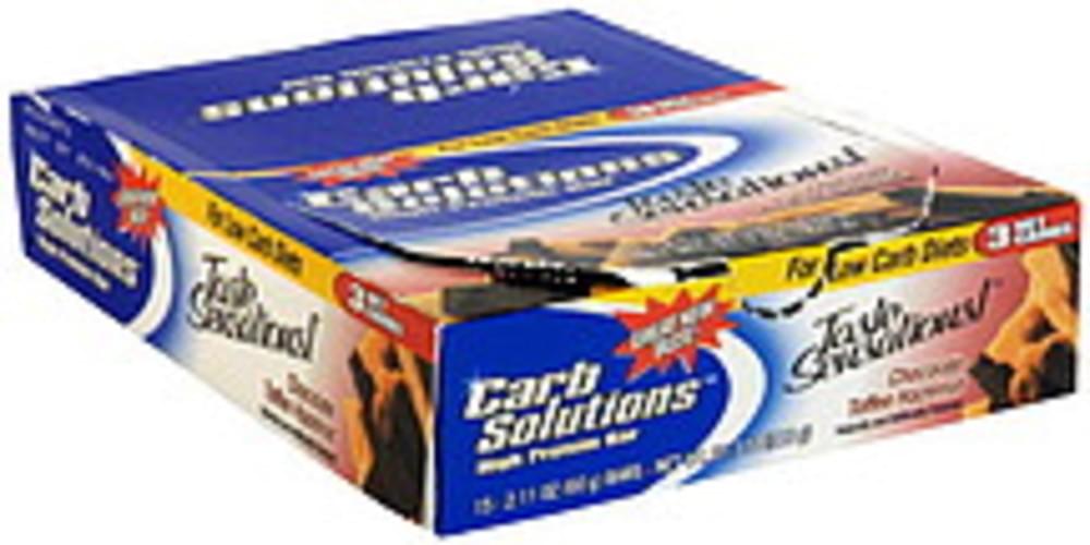 Carb Solutions Chocolate Toffee Hazelnut High Protein Bar - 15 ea
