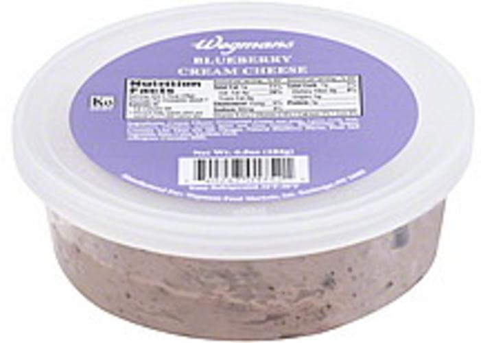 Wegmans Blueberry Cream Cheese 6.5 oz, Nutrition Information Innit