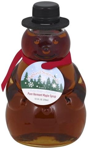Highland Sugarworks Vermont, Amber Color Maple Syrup - 12.5 oz