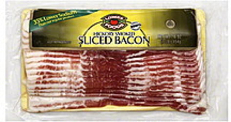 Lowes Foods Sliced, Hickory Smoked Bacon 16 oz, Nutrition Information