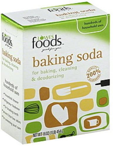Lowes Foods Baking Soda - 16 oz