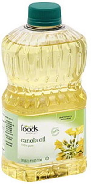 Lowes Foods 100% Pure Canola Oil - 24 oz