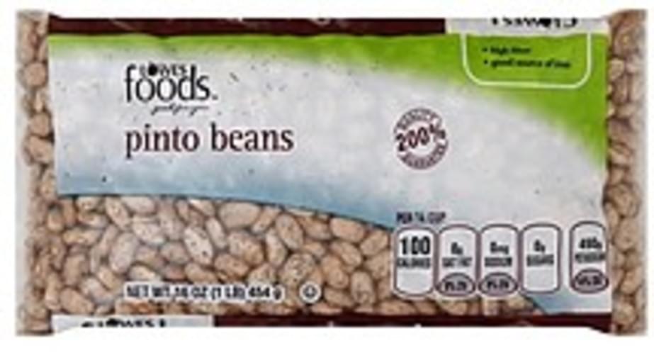 Lowes Foods Pinto Beans - 16 oz