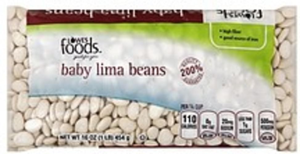 Lowes Foods Baby Lima Beans - 16 oz