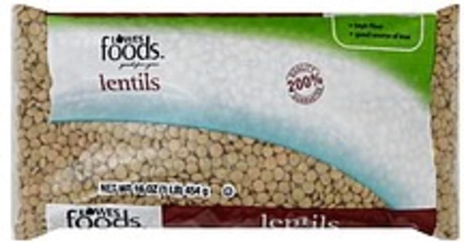 Lowes Foods Lentils - 16 oz