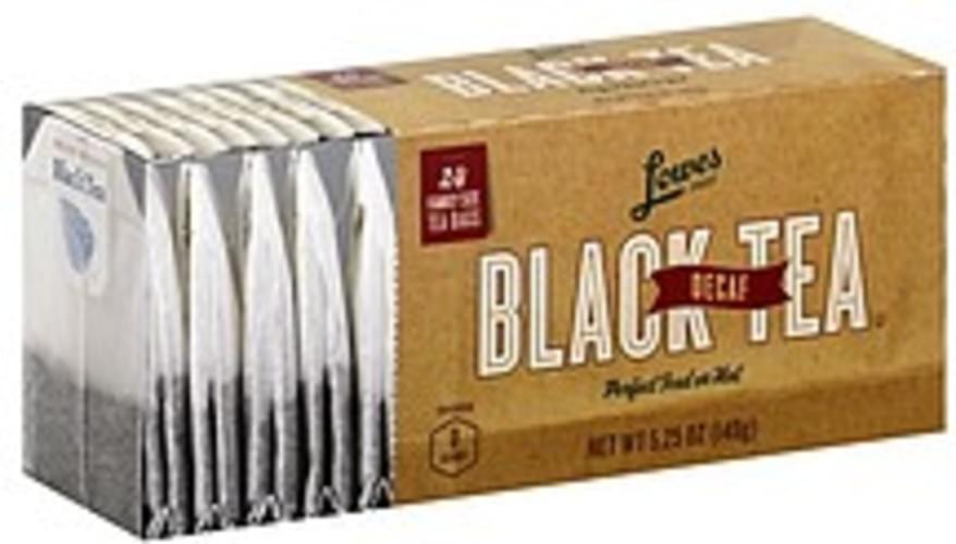Lowes Foods Decaf, Family Size Bags Black Tea - 24 ea
