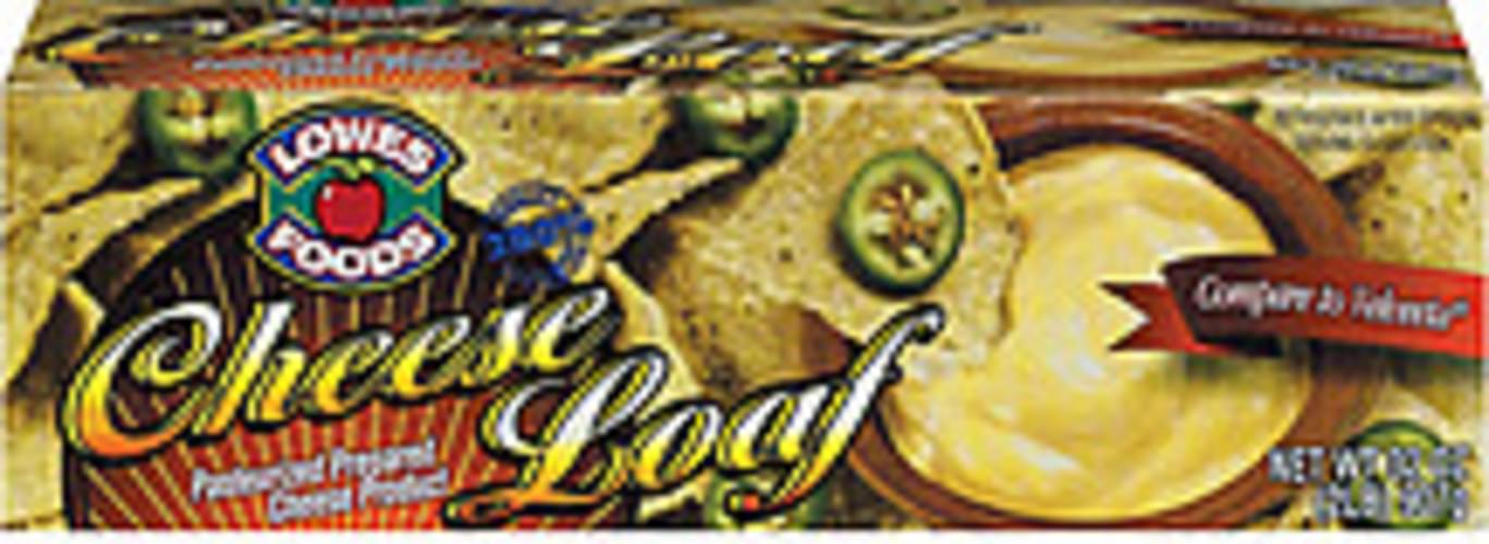 Lowes Foods Loaf Cheese 32 oz, Nutrition Information Innit