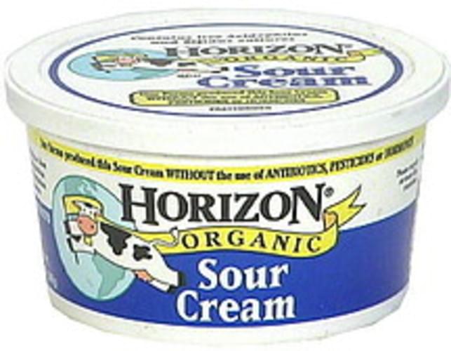 Horizon Sour Cream 12 oz, Nutrition Information Innit
