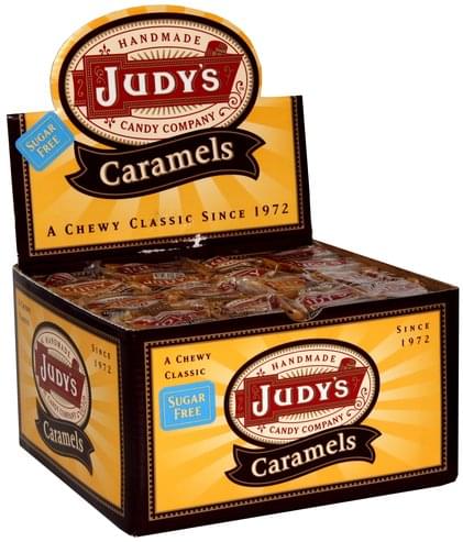 Judys Vanilla Almond, Sugar Free Caramels - 80 ea