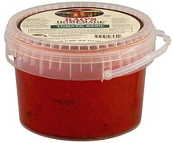 Rao's Tomato Basil Sauce 77.6 oz, Nutrition Information Innit
