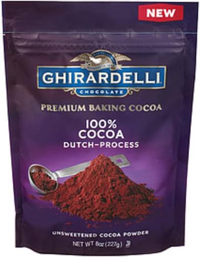 Ghirardelli Chocolate 100% Unsweetened Premium Baking Ghirardelli 100% Unsweetened Premium Baking Cocoa - 0