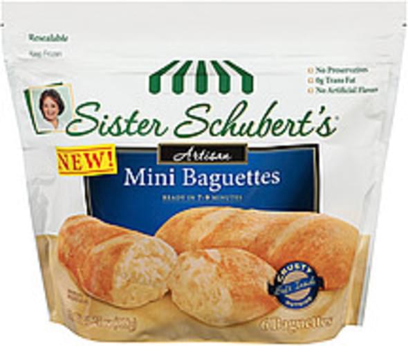 Sister Schubert's Artisan Mini Baguettes - 11.25 oz