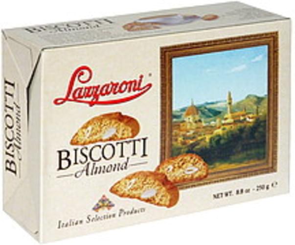 Lazzaroni Almond Biscotti 8.8 oz, Nutrition Information Innit