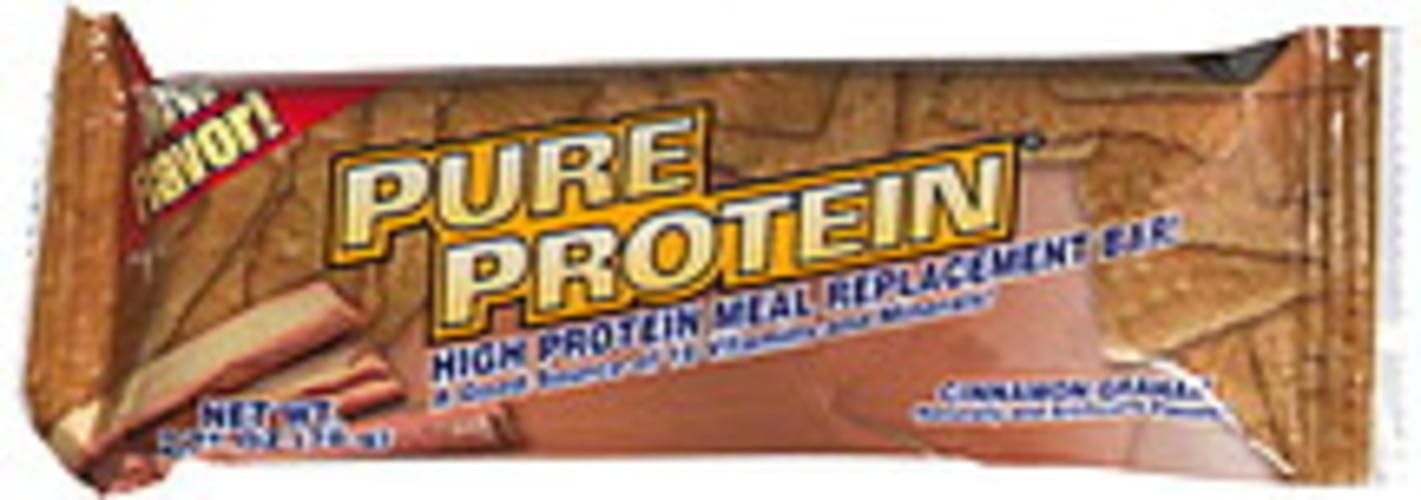 Worldwide Sport Nutrition Cinnamon Graham High Protein Meal Replacement Bar - 2.75 oz