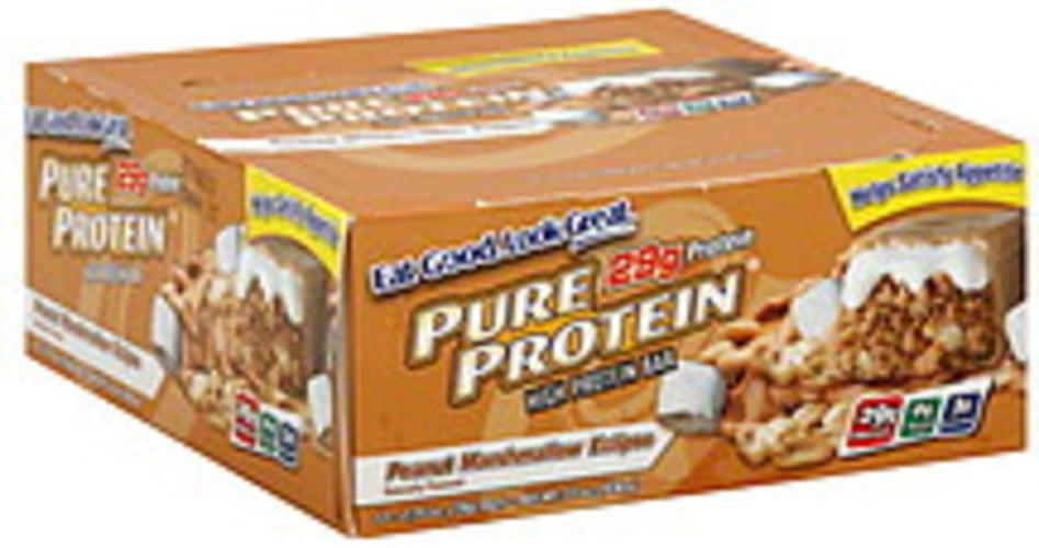 Pure Protein Peanut Marshmallow Eclipse High Protein Bar 12 ea