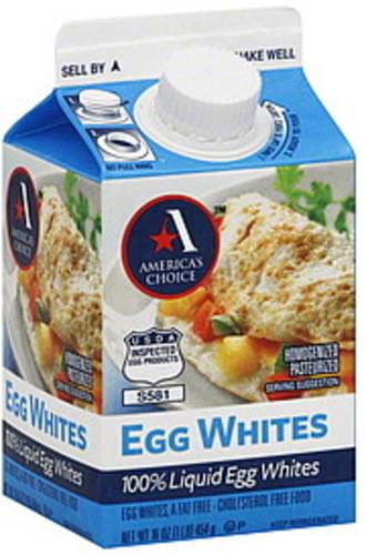 Americas Choice Egg Whites - 16 oz