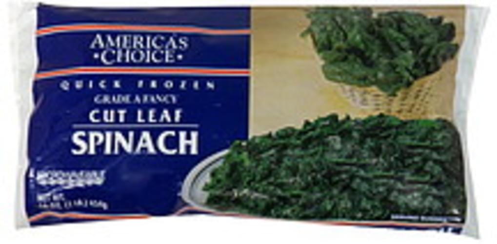 Americas Choice Cut Leaf Spinach - 16 oz