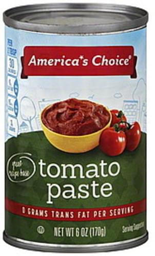 Americas Choice Tomato Paste - 6 oz