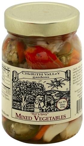 Cherith Valley Gardens Mixed Vegetables 16 Oz Nutrition