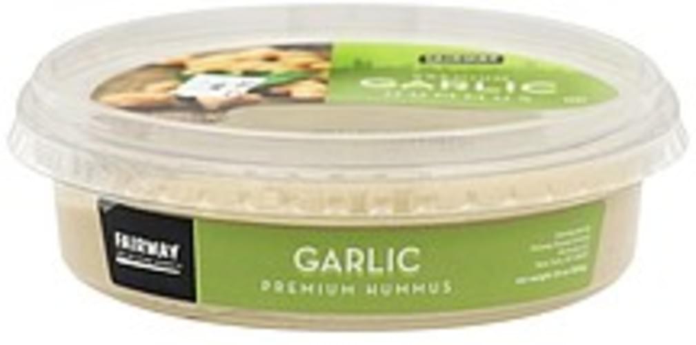 Fairway Premium, Garlic Hummus - 10 oz