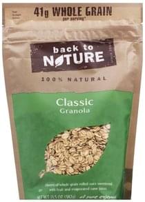 Back To Nature Classic Granola 13 5 Oz Nutrition Information Innit Back To Nature Classic Granola 13 5 Oz Nutrition Information Innit