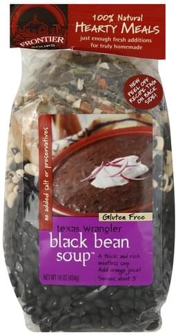 Frontier Soups Texas Wrangler, Black Bean Soup - 16 oz
